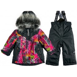 Зимний термокомплект куртка и полукомбинезон Garden Baby 102018-9 р.86-104